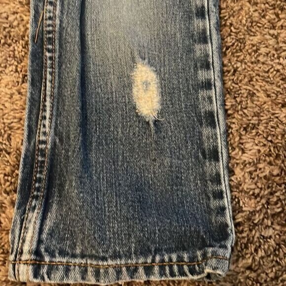 Levis’s 549 Relaxed Fit Boys Denim Jeans Distressed Size 2 - Picture 4 of 12